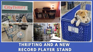 Download Let's go thrifting| Grocery delivery haul | Putting together a record player stand MP3