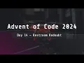 Advent of Code 2024 Day 14 Restroom Redoubt