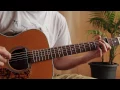 How to play Nick Drake's, 'One of these things first'. Guitar Tutorial