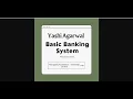 Task Basic Banking System The Sparks Foundation Web Development Internship