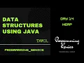 Day 14 Heap Data Structures using JAVA in Tamil ProgrammingGenics