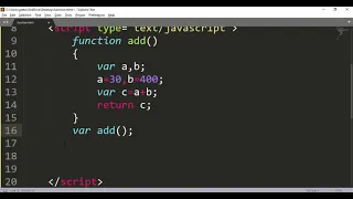 Function without parameter and with return value