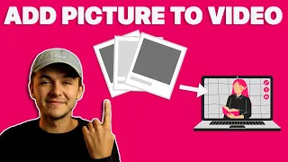 how to add a picture to video online