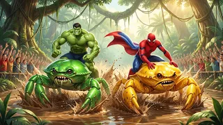 spiderman wins the magic legendary crab racing championship epic racing challenge 