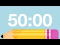 50 Minute Cute Back to School Timer Chimes Alarm at End