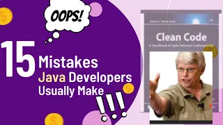 Can you avoid these 15 Common MISTAKES as a Java Developer Best Practices for Clean Code