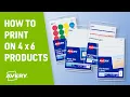 How to Print Labels on a 4 x 6 Sheet with Avery Products
