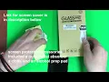 Samsung Galaxy S22 Ultra Glass Screen Pro Premium Tempered cover install