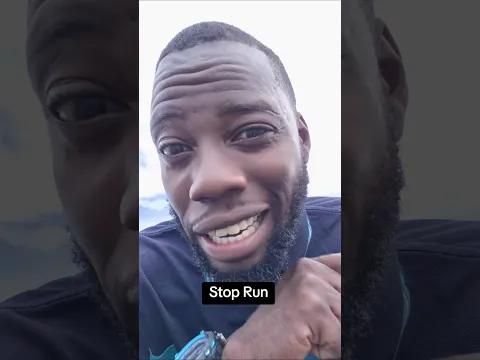 Stop Running