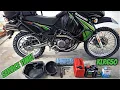 KLR650 Service Made EASY Oil Filter Air Filter