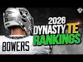 2026 Top-40 Dynasty Tight End Rankings Tiers Post-Draft