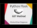 Python Flask - GET Method