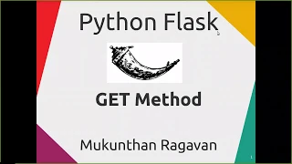 Python Flask - GET Method