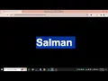Pure CSS3 Name Wave Text Animation Effects Using CSS Clip-path