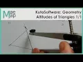 KutaSoftware Geometry - Altitudes Of Triangles