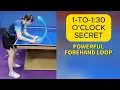 Download Lagu The '1-1:30 O'Clock' Secret to a Powerful \u0026 Consistent Forehand Loop
