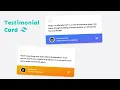 Testimonial Card Like A Tailwindcss Website - Tailwind Component