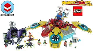 Lego Monkie Kid 80023 Monkie Kid's Team Dronecopter - Lego Speed Build Review