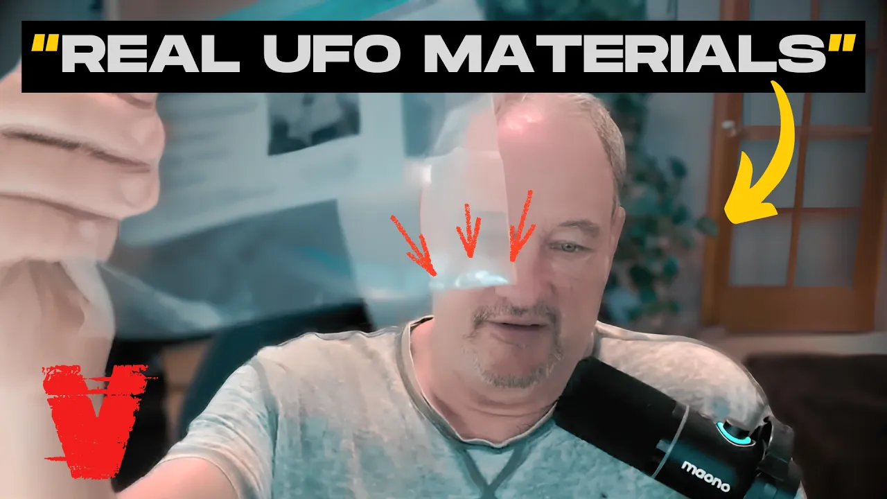 EXCLUSIVE: Ron James Reveals REAL UFO MATERIALS
