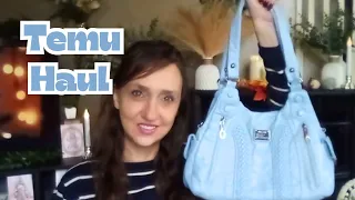 Temu Haul Purses Bathroom Rug Storage