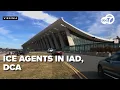 ICE agents at Dulles Reagan airports as partial government shutdown drags on