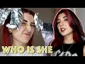 Red and Black Streaks at home Hair Transformation Time
