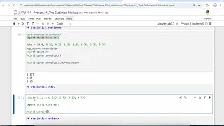 What is statistics stdev function in python How to use statistics stdev function in python