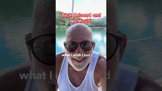 Mold Check, Sea View, and Sailing Lessons Ahead #SailingLife #Liveaboard #NeverTooLate