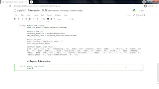 Tokenization in Python with NLTK - Python Tutorial