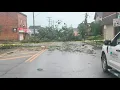 Downed trees shut down Parsons Avenue in south Columbus after round of strong storms