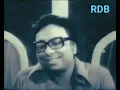 Duniya Mein Logon Ko Song by Asha Bhosle and Rahul Dev Barman Rare video live performance RD BURMAN