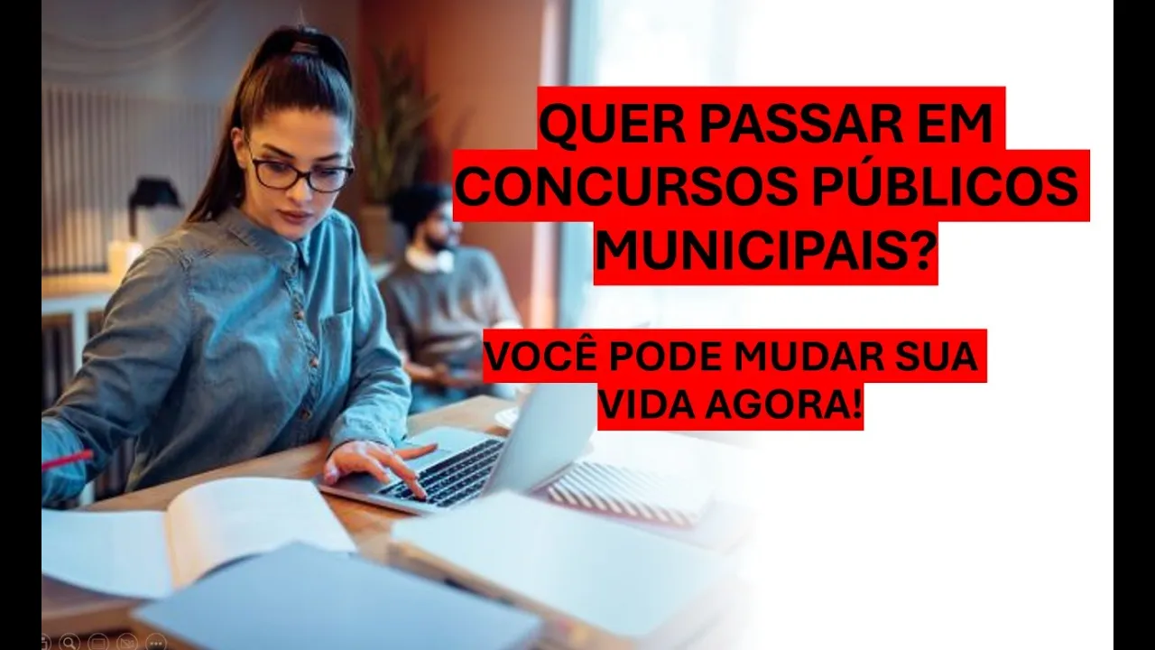 COMO PASSAR EM CONCURSOS PÚBLICOS MUNICIPAIS: Dicas Práticas, Plano de Estudo e Motivação 💪📚