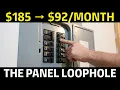 How Smart Homeowners Are Cutting Their Electric Bill in Half The Panel Upgrade Loophole