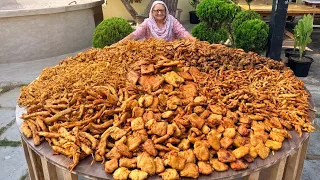 10 TYPE PAKODE | ALOO,GOBI,PANEER,MIRCH,MUSHROOM,PALAK,BAINGAN,BREAD,ONION