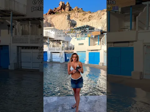 QUE SONHO VIAJAR SOZINHA PELA GRÉCIA 🤩💙
