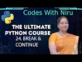 Break and Continue in Python Python Loop Control Statements Explained Easily