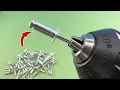 Lagu Inserting Rivets into a Drill Bit – A Useful Tip for Every Household 😱
