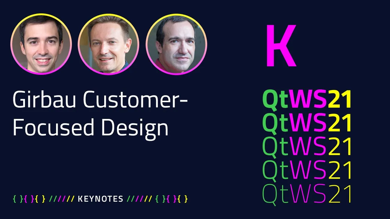 Girbau customer-focused design | Keynote | #QtWS21