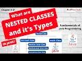 Learn Nested Classes in Java Nested Classes Types Complete OOP Tutorial for Freshers Red9SysTech