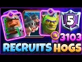 Download Lagu Top 5/3103🥇 with Royal Recruits Hogs Deck.!