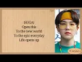 Download Lagu BTS SUGA 'Over the Horizon' Lyrics