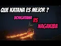 Nakagiba vs Uchigatana - Elden Ring