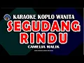 KARAOKE SEGUDANG RINDU - Camelia Malik - Versi Dangdut Koplo Nada Wanita