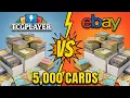 Testing eBay vs TCG Player With 5000 Bulk Pokemon Cards