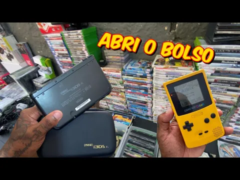 Download MP3 CAÇADA GAMER ABRI O BLOSO NA FEIRA DO ROLO ZONA NORTE SP NEW 3Ds GAMEBOY TV E PS2 PS4