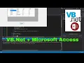 How to connect and Insert Data From VB Net Appliction to MS Access Database