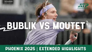 Bublik And Moutet Deliver The Tricks And Flicks 🎪 | Phoenix 2025 Quarter-final Extended Highlights