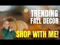 WHAT WILL BE TRENDING FOR FALL HOME DECOR 2026 SHOP WITH ME HOMEGOODS KIRKLAND S AND HOBBY LOBBY
