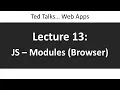 CSCI4208 - Lecture 13 JS