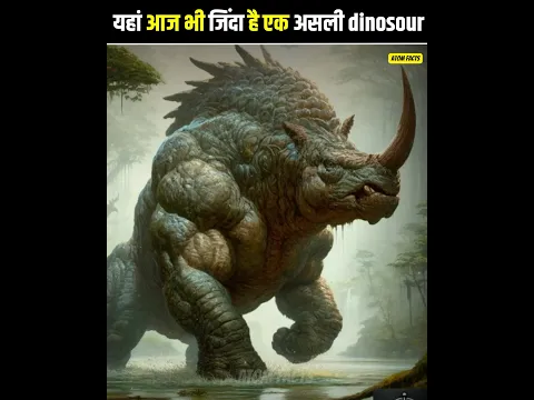 🤯 यहाँ आज भी ज़िंदा है एक असली Dinosaur 🦖The Mystery of Emela-Ntouka 😱🤯 @AtomFacts